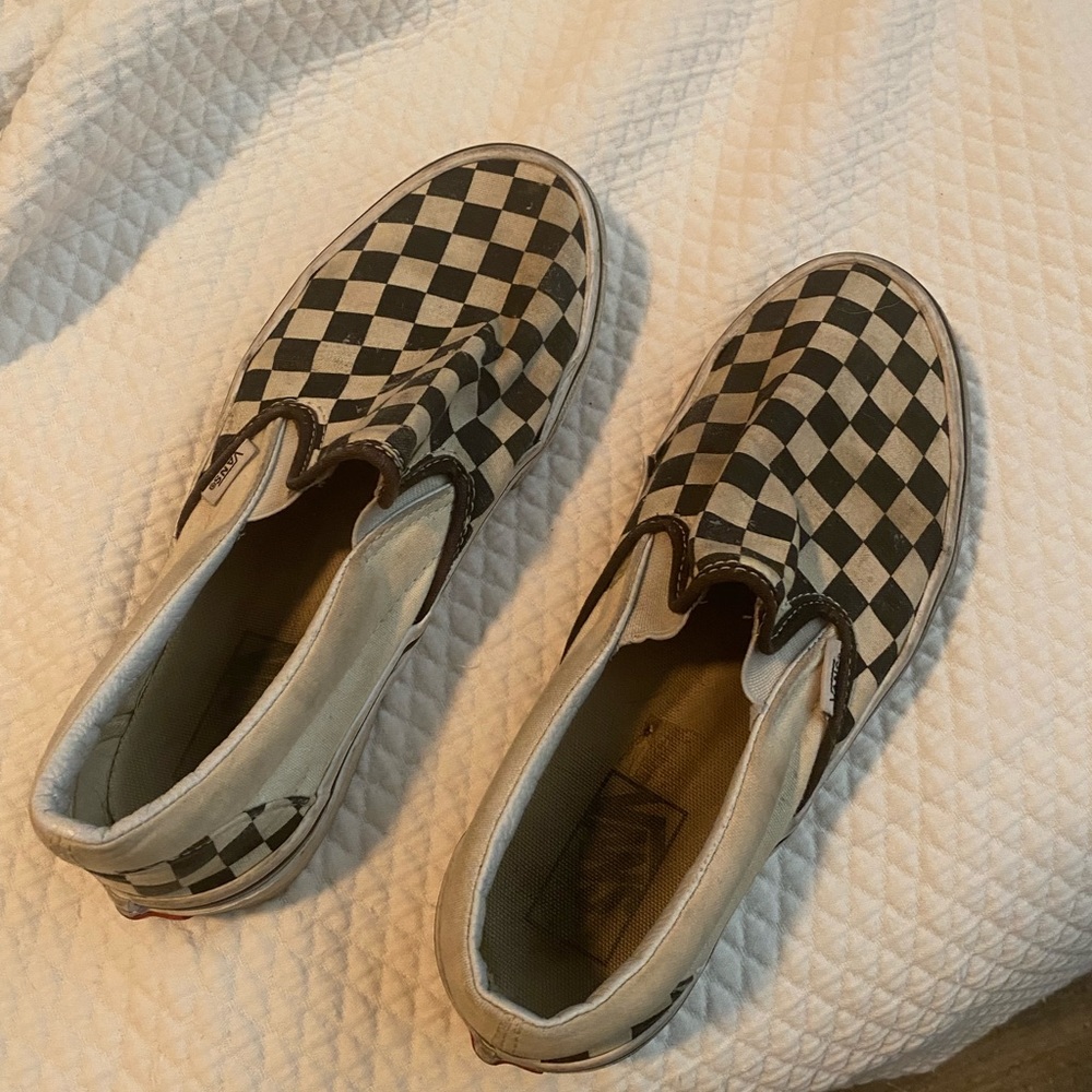 Checkered Vans